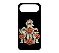 Halloween Mummy Trio Trick Or Treat Pumpkin Orange Black Case for iPhone Air