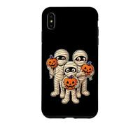 Halloween Mummy Trio Trick Or Treat Pumpkin Orange Black Case for iPhone XS Max