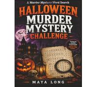 Halloween Murder Mystery Challenge: A Murder Mystery Word Search