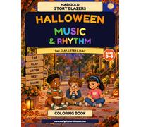 Halloween Music & Rhythm Coloring Book: Tap, Clap, Listen & Play