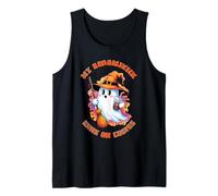 Halloween My Broomstick Runs on Coffee Tank Top