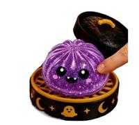 Halloween Mystery Ghost Pumpkin Maltose Extrusion Squeeze Fidget Toy Stress Relief Party Gift Set For Adult Lovers(S2,10cm)