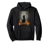 Halloween Mystical Witch Wicca Gothic The Forest Costume Pullover Hoodie
