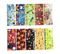 Halloween Nail Art Decal, 10 Sheets Halloween Nail Foil Transfers Stickers Pumpkin Spider Skull Ghost Witch Nail Decals Festival Party Decoration Manicure Tips Wraps, Halloween Manicure Sticker