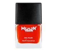 Halloween Nail Polish by Moon Terror | 10ml | Pumpkin Orange | SFX Make up, Special effects Make up, Nail Varnish