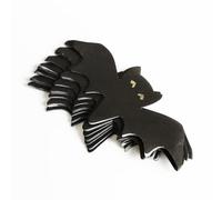 Halloween Napkins - Pack of 20 Black Bat Napkins with Gold Eyes - Fun Halloween Party Tableware Decoration Tissue Paper