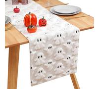 Halloween Napkins - Table Runner | Kitchen Dining Cover | Kitchen Dining Table Decoration | Classic Family Dinner Runner | Decoration Festive Gothic Tablecloth for the Holidays Meetings Counter