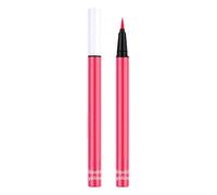 Halloween Neon Makeup UV Pen,UV Neon Liquid Eyeliner Fluorescent Matte Colored Eyeliners Pen,Glows Under Black Light Festival Accessories Body Painting Color Body Painting Pen Neon Party (Red)