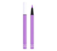Halloween Neon Makeup UV Pen,UV Neon Liquid Eyeliner Fluorescent Matte Colored Eyeliners Pen,Glows Under Black Light Festival Accessories Body Painting Color Body Painting Pen Neon Party (Purple)