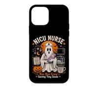 Halloween NICU Nurse Ghost Boo Crew Design Case for iPhone 12 mini