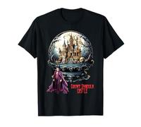 Halloween Night Count Dracula Castle T-Shirt