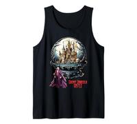 Halloween Night Count Dracula Castle Tank Top