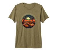 Halloween Night Full Moon Pumpkin Patch A Pumpkin a Day Premium T-Shirt