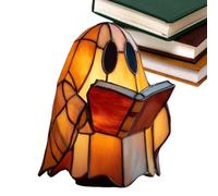 Halloween Night Light - Light up Ghosts - Cute Portable Lighting Decor for Halloween Holiday Indoor Home Nursery Girls Shelf Entryway Table Book Lover Baby Room