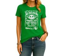 Halloween Nightmare Jack Skellington Before Christmas Film | Christmas Women's T-Shirt, Green, 3XL