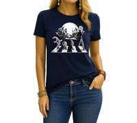 Halloween Nightmare Jack Skellington Before Christmas Film | Christmas Women's T-Shirt, navy blue, 3XL