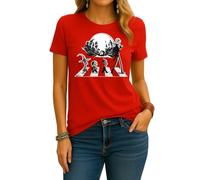 Halloween Nightmare Jack Skellington Before Christmas Film | Christmas Women's T-Shirt, red, 3XL