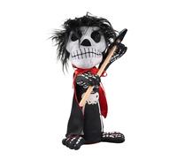 Halloween Novelty Skeleton Toy Animated Dancing with Sound Effects Ideal for Experiences and Events Perfect for Kids and Adults (B, One Size)