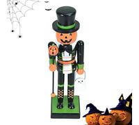 Halloween Nutcracker Figures - Halloween Nutcracker | Collectible Nutcrackers | Adds Gothic charm to seasonal setups, great gift for collectors or spooky home accen