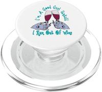 Halloween Occult Good Girl Until I Run Out Of Wine Lover Lol PopSockets PopGrip for MagSafe