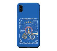 Halloween Occult Navigator Chart Spooky Nautical Lighthouse Case for iPhone XS Max