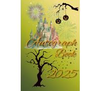 Halloween | October | Autumn | Hardback Autograph Book 2025: Notepad for Signatures & Photos of Famous Stars/Characters/Prince & Princesses. For Theme ... | 5.5 x 8.5 inches | Hard Cover | 200 Pages