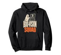 Halloween Optometrist Boo-Vision Squad Ghost Eye Chart Pullover Hoodie