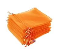 Halloween Organza Treat Bags Reusable Ventilated Pouches With Web & Witch Design For Parties Organza Trick Or Treating Bags
