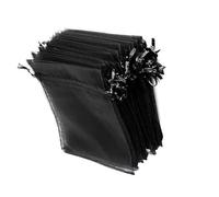 Halloween Organza Treat Bags Reusable Ventilated Pouches With Web & Witch Design For Parties Organza Trick Or Treating Bags
