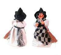 Halloween Ornament, Lightweight Halloween Witch Ornament For Haunted House And Themed Party Decorations Fabric And Plastic(B)