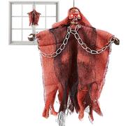 Halloween Ornaments | Chain Ghost Decor Spooky Ornaments - Home Decorations Party Supplies for Holiday Tree Living Room Garden Porch Patio Pathway Yard Bedroom Indoor Outdoor