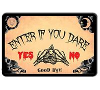 Halloween Ouija Board Enter If You Dare Metal Sign 8X12 Inch