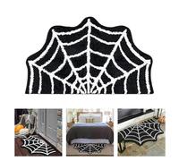 Halloween Outdoor Decoration Bath Mat Halloween Bath Mat Non Slip Rugs Rug Gothic Home Witchy Room Rugs Area For Front Door Bedroom Kitchen Living H Decoration (Black, 40X60cm)