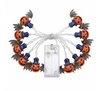 Halloween Outdoor Decorations Halloween Themed String Lights for 10M LED Fairy Lights with 8 Lighting Modes Indoor Outdoor Flexible Wire for Party and Holiday Ambience 1421