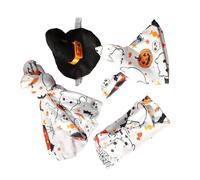 Halloween Outfit Photo Shoot Clothing Printed Wrap Fabric Headband Motor Hat Assistant Photography Props Infant Supplier Pumpkin Swag Swaddles