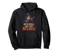 Halloween Outta Spells But Not Outta Shells Wizard Funny Pullover Hoodie