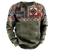 Halloween Oversized Sweatshirts for Men Full Zip Up Hoodies Heavy Cotton Pullover Drop Shoulder Casual Unisex Hoodie 2025 Workwear Christmas Jumpers for Men UK (2-Army Green, XS)