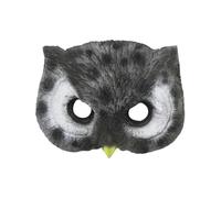 Halloween Owl Costume Adult - PU Owl Face Cover Mask | Animal Pattern Cosplay Prop for Masquerade, Halloween Party | Face Cover for Kids and Adults, Holiday Costume Accessory for Events