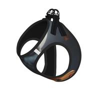 Halloween Owl Ghost Pumpkin Print Dog Harness,Pet Leash Vest For Small To Medium Dogs,Perfect For Outdoor Adventures