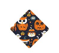 Halloween Owl Ghost Pumpkin Printing 10 Pcs Air Freshener Cards,Car Scented Hanging Sheets Air Freshener Set For Car Decoration