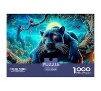 Halloween PantherAstounding 1000-Piece Jigsaw Puzzles for Adults A Grand Collection of Impossible, Hard, Difficult Challenging Puzzle Educational Games for All - A Daunting Yet Rewarding Pursuit for