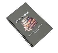 Halloween Paper Journal Reading Tracking Notebook Twin Coil Binding Planner for Plan Schedules Management 148x210mm Halloween Planner Notebook