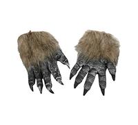 Halloween Party 9 for Halloween Party Costume Plush Mouth Head Werewolf Facemask Facemask and Cloves Halloween Party 9 (B, One Size)