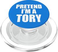 Halloween Party Blue Anti Conservatives Pretend I'm A Tory PopSockets PopGrip for MagSafe