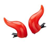 Halloween Party Costume Horn Hair Clip Set Roleplay Game Hair Barrettes Festival Headwear Devil Horn Duckbill Clip 2pcs