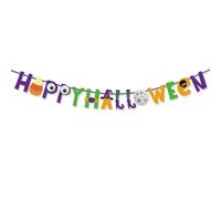 Halloween Party Decorations Kit Halloween Decorations: Festive Party Banners & Flags For Scene Setup (Green, 20X17X1CM)