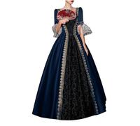 Halloween Party Dress For Women Festival Fancy Cocktail Casual Mini Ladies Bloody Printed Costume Elegant High-Low Hem Traditional Medieval Irish Carnival Cosplay