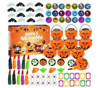 Halloween Party Favours - Halloween Treats The Non-Candy Goodie Bag | Prank Gothic Decoration Game for Schoolgirls Gathering Festival Home Activities Playtime
