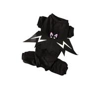 Halloween Party P.e.t Costumes Cat & Dog Outfits Bat Transformation With Glow In The Dark Effect Pet Clothes Hangers for Small Dogs (Black, M)