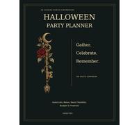 Halloween Party Planner: Midnight Manor Host Log Book: Gothic Event Organizer for Dinner Parties & Cocktail Gatherings with Guest List Tracker, Menu, Decor Checklist & Timelines (8x10 Color)